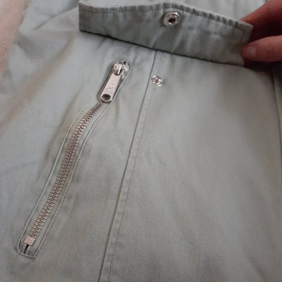 Like New | Sam Edelman | Women's | Mint Green Utility Jacket - Picture 8 of 15